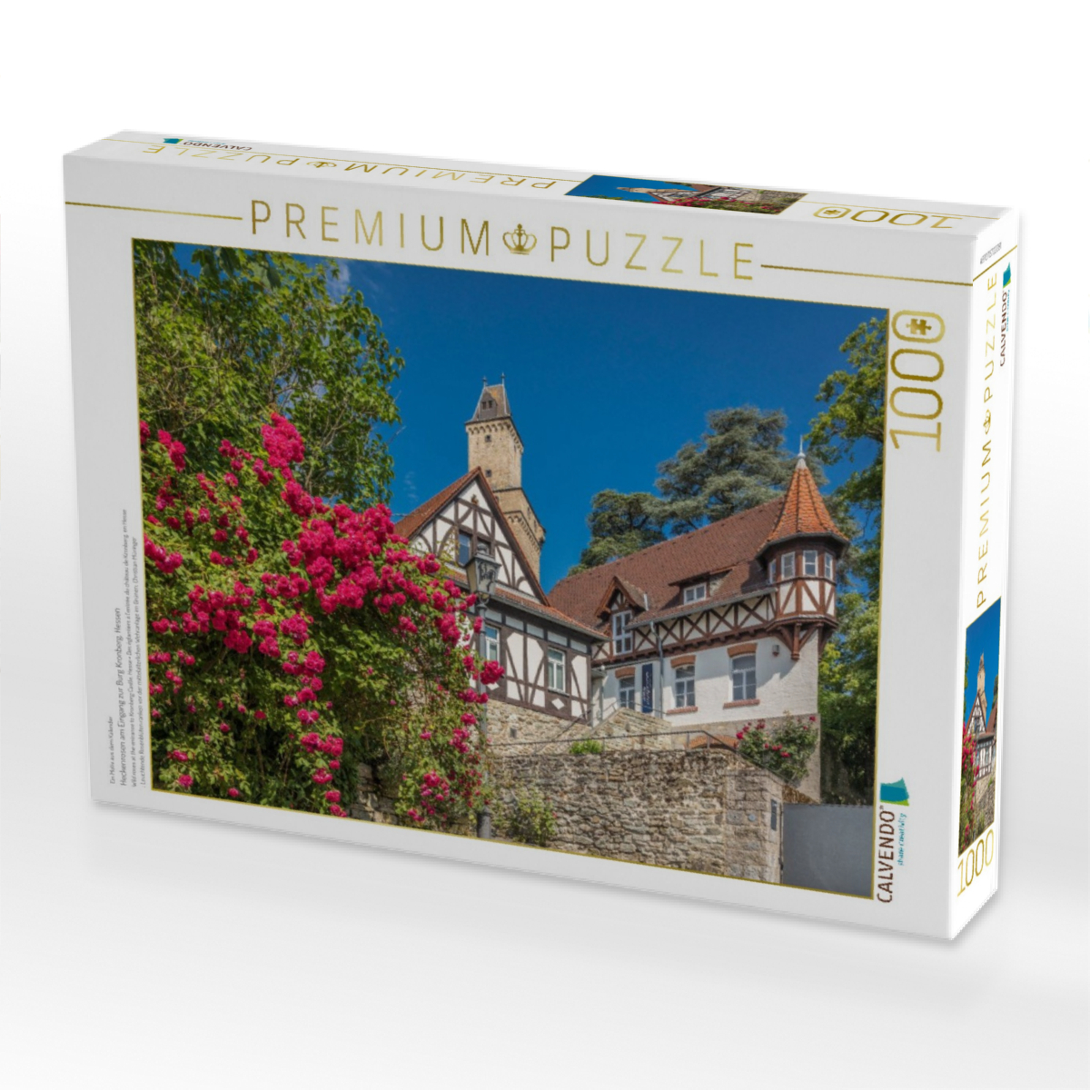 Heckenrosen am Eingang zur Burg Kronberg, Hessen