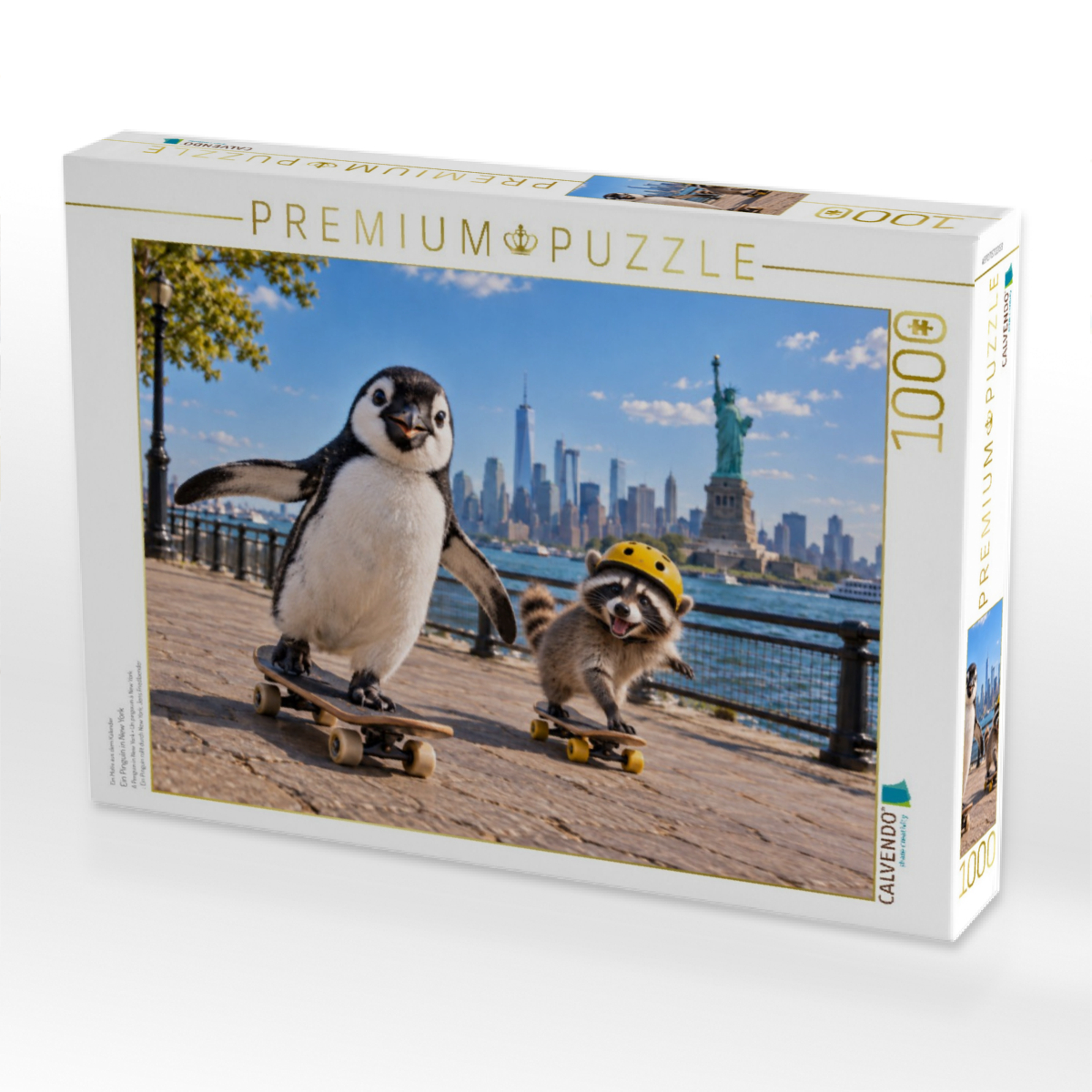 Ein Pinguin in New York