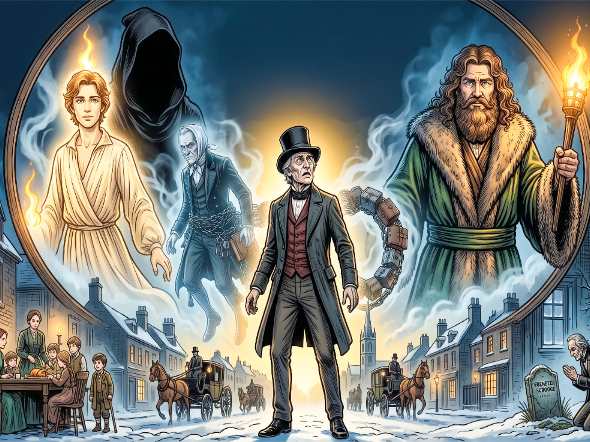 Scrooges wundersame Reise durch die Weihnacht