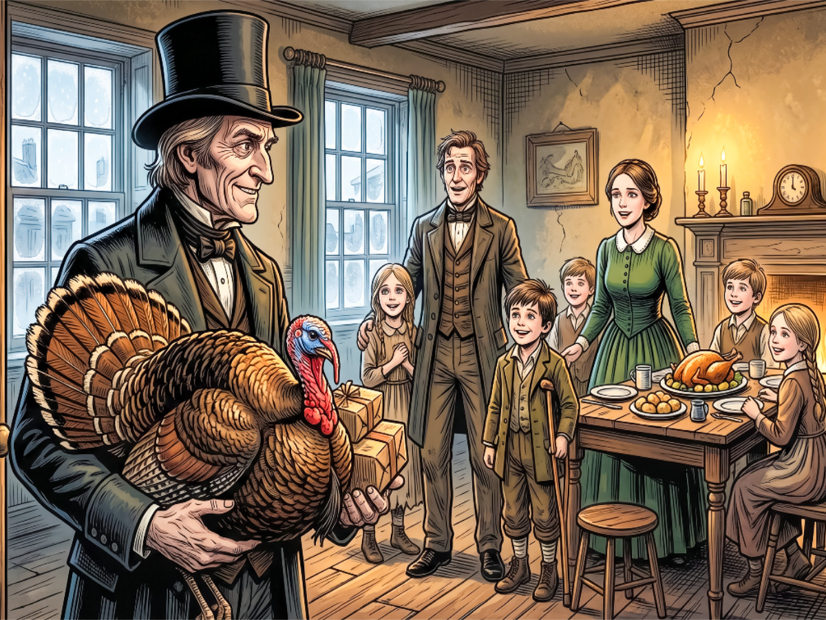 Scrooge wird großzügig und findet sein Glück