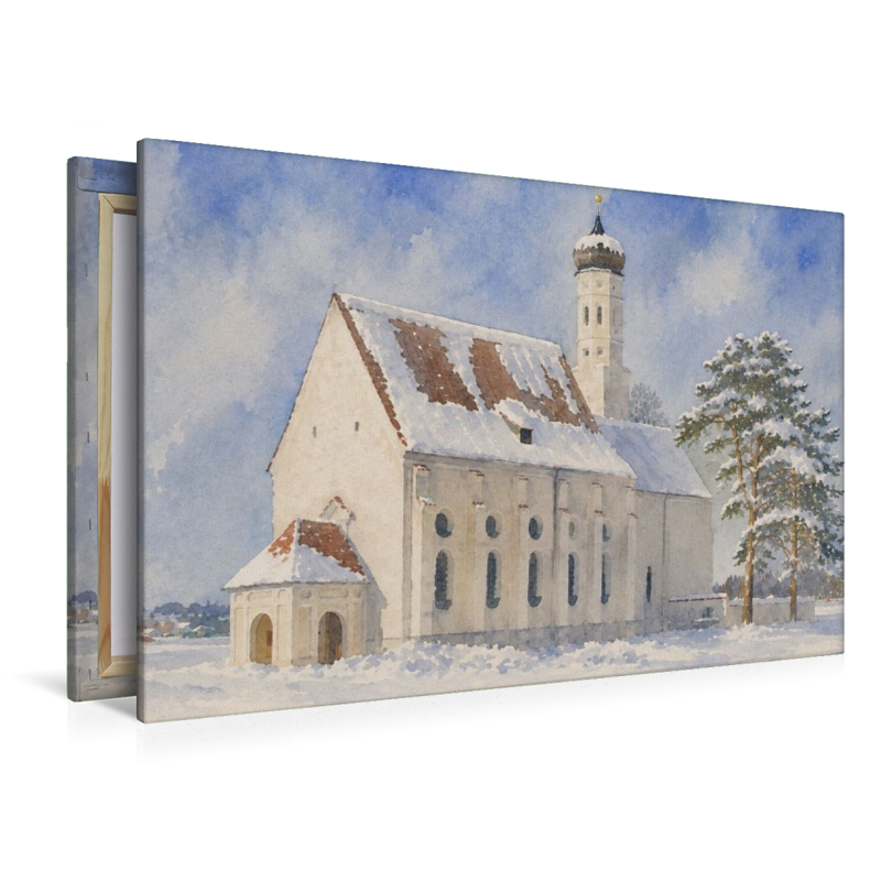 St. Colomann bei Füssen im Winter