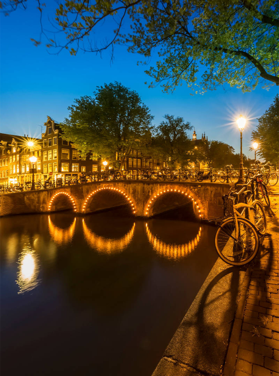 AMSTERDAM Keizersgracht Abendidylle