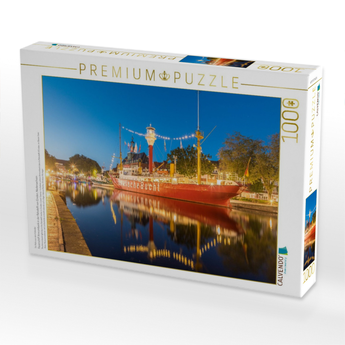 Feuerschiff Amrumbank in der Ratsdelft von Emden, Niedersachsen