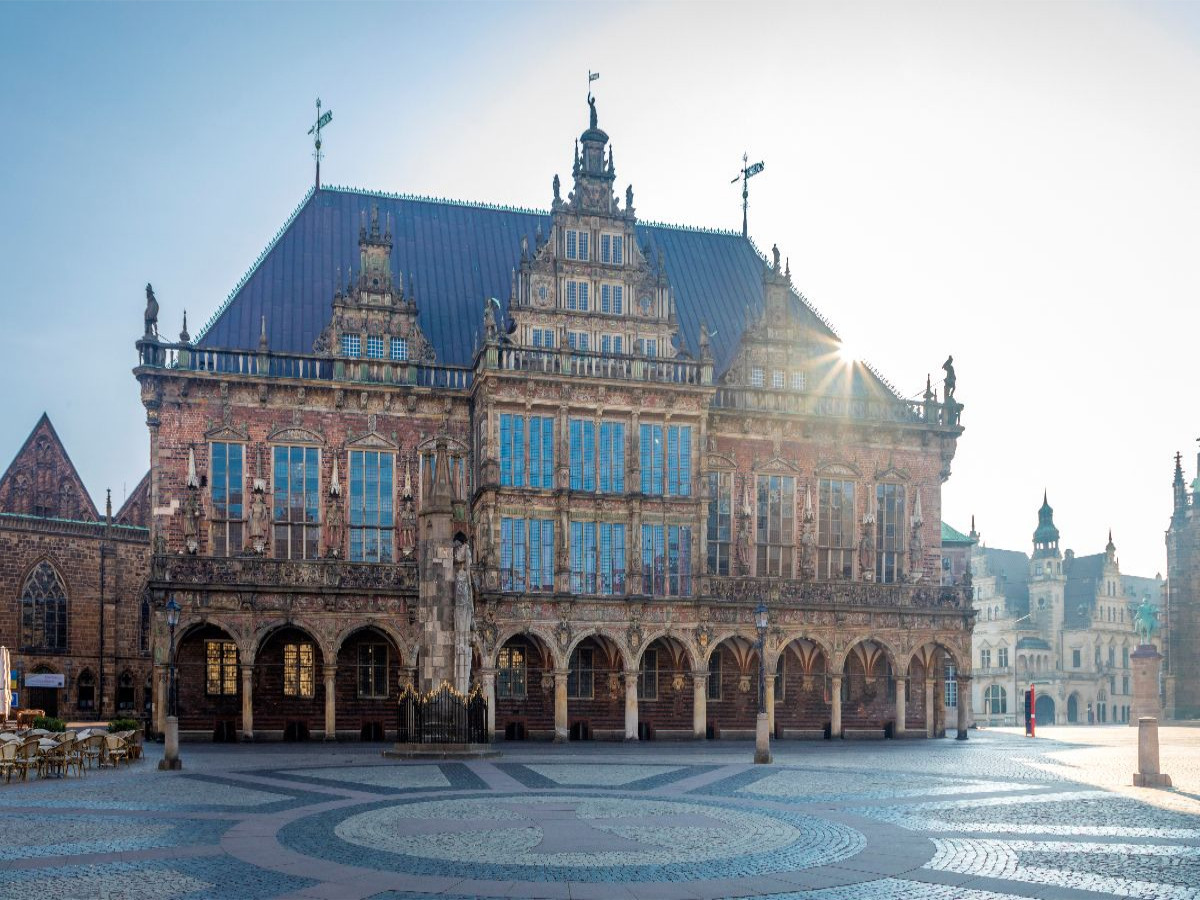 Rathaus am Marktplatz von Bremen
