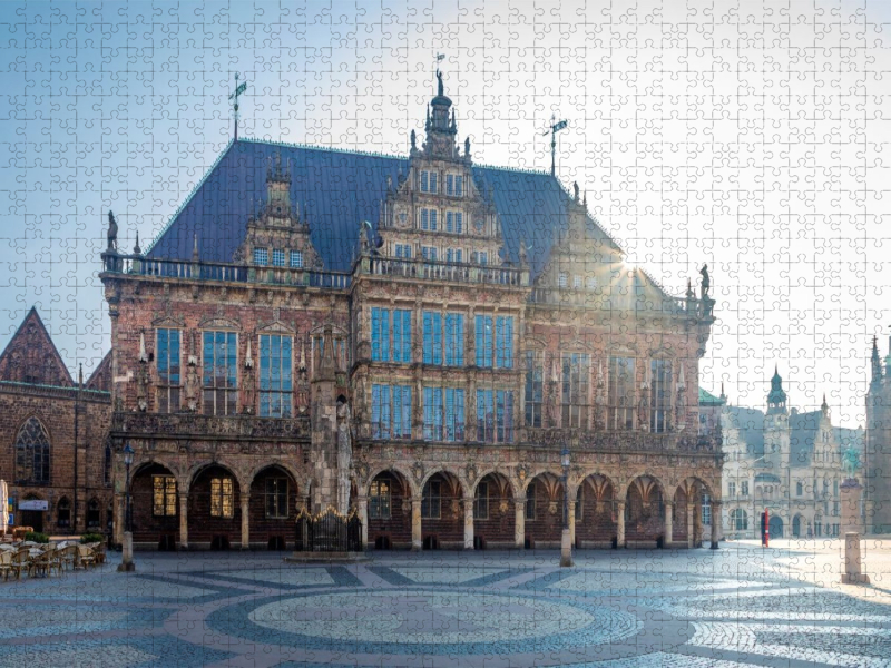 Rathaus am Marktplatz von Bremen