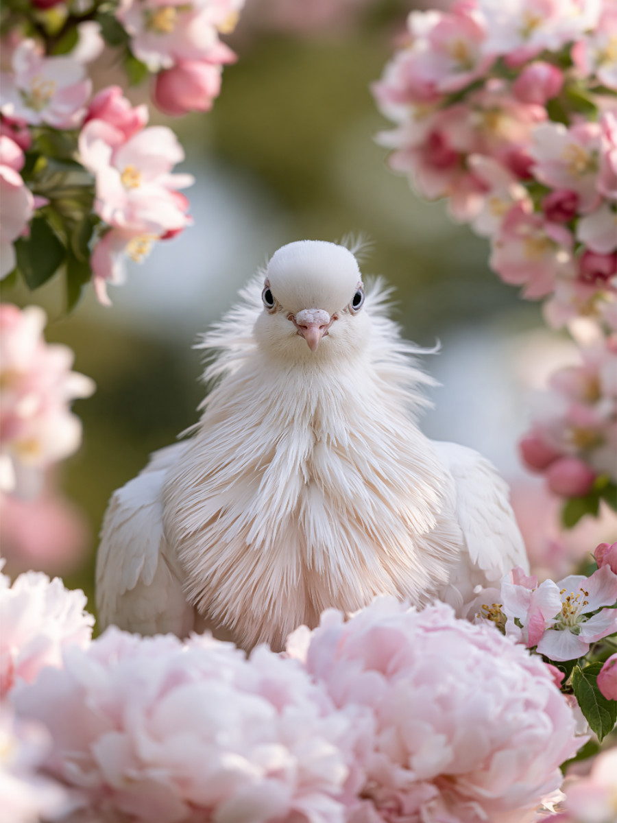 Orientalisches Mövchen, Charme zwischen Blüten