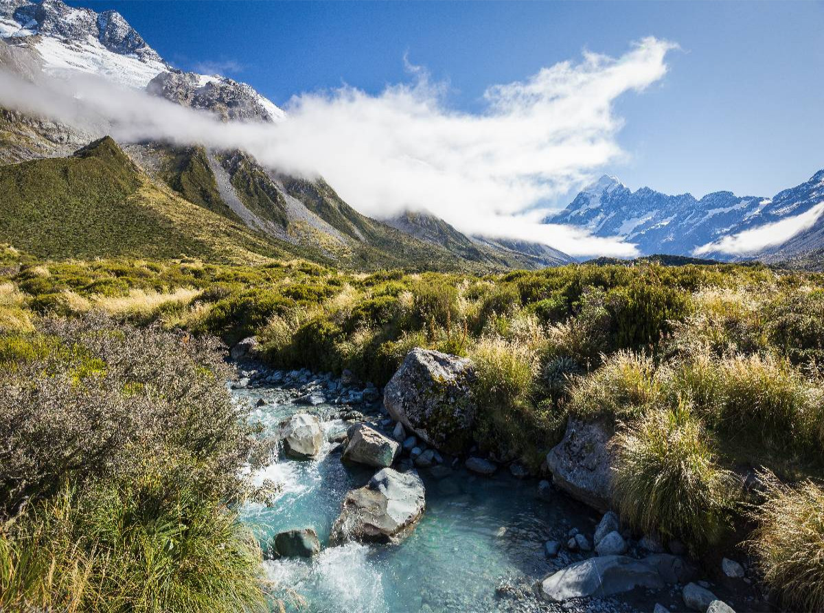 Hooker Valley - Südinsel