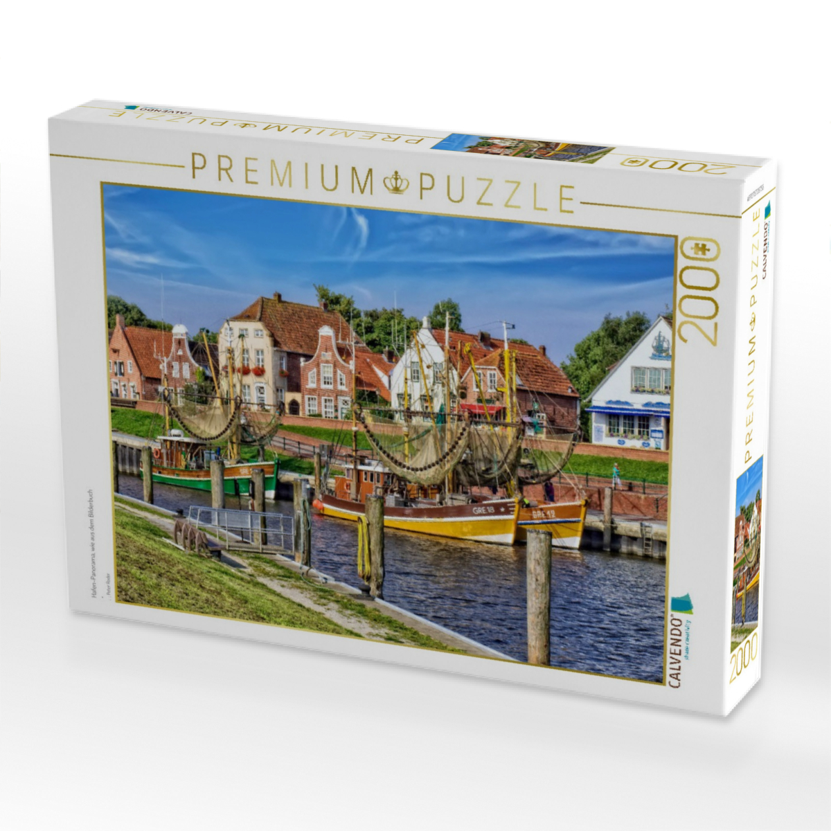 Hafen-Panorama, wie aus dem Bilderbuch