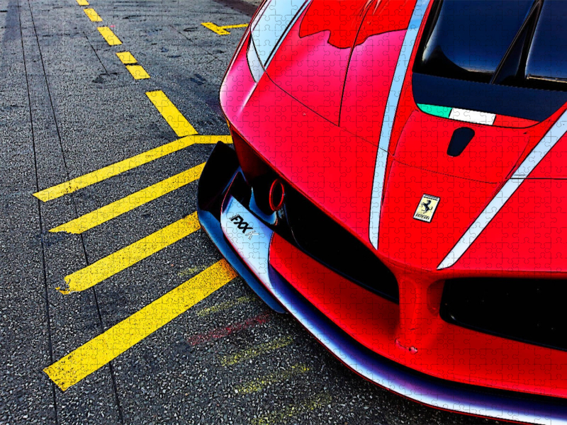 Ferrari Fxx auf der Rennstrecke