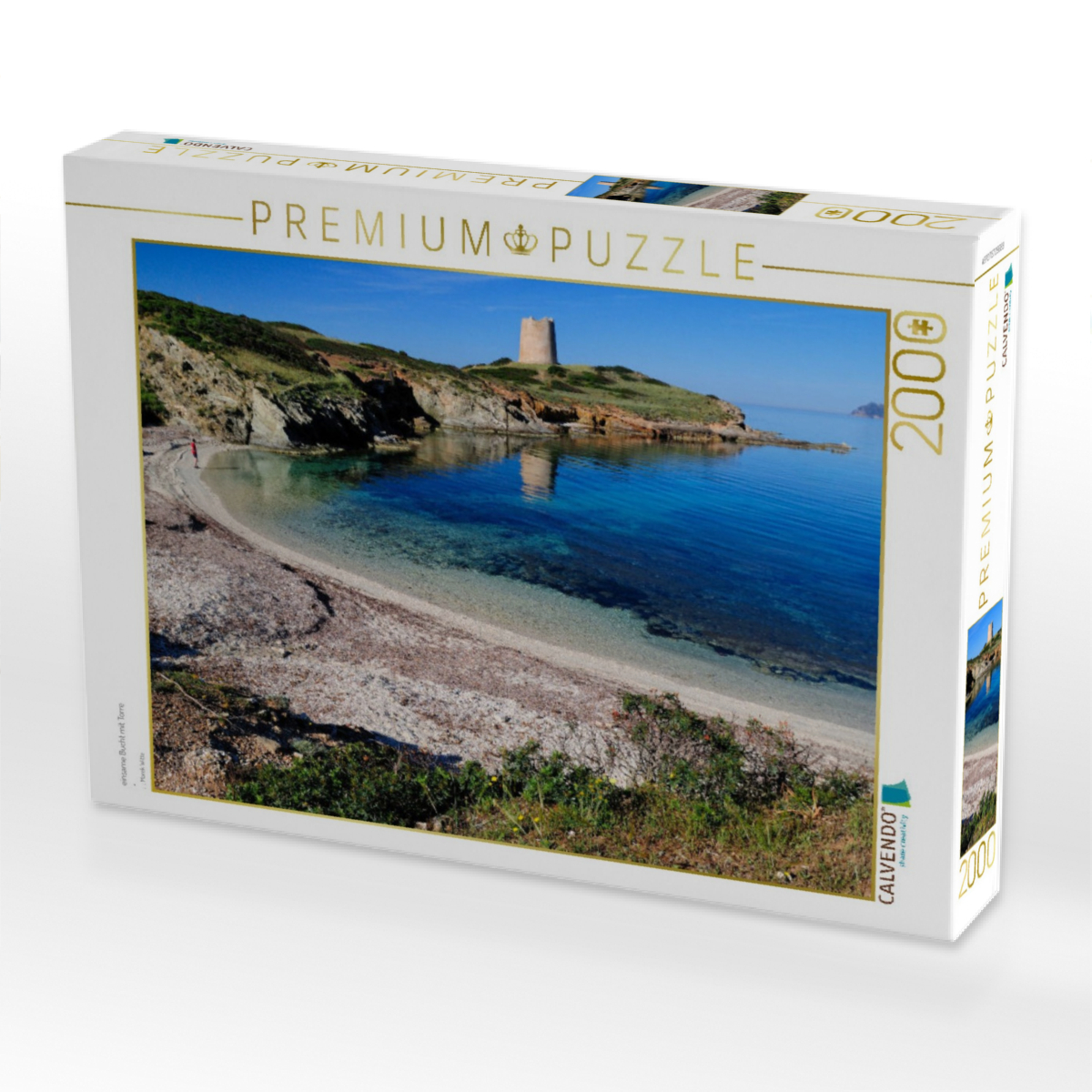 einsame Bucht mit Torre