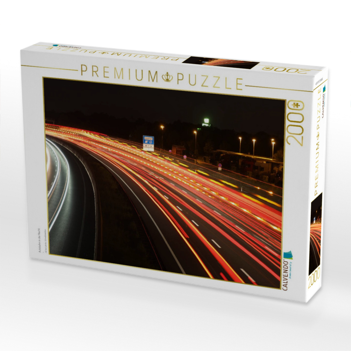 Autobahn in der Nacht
