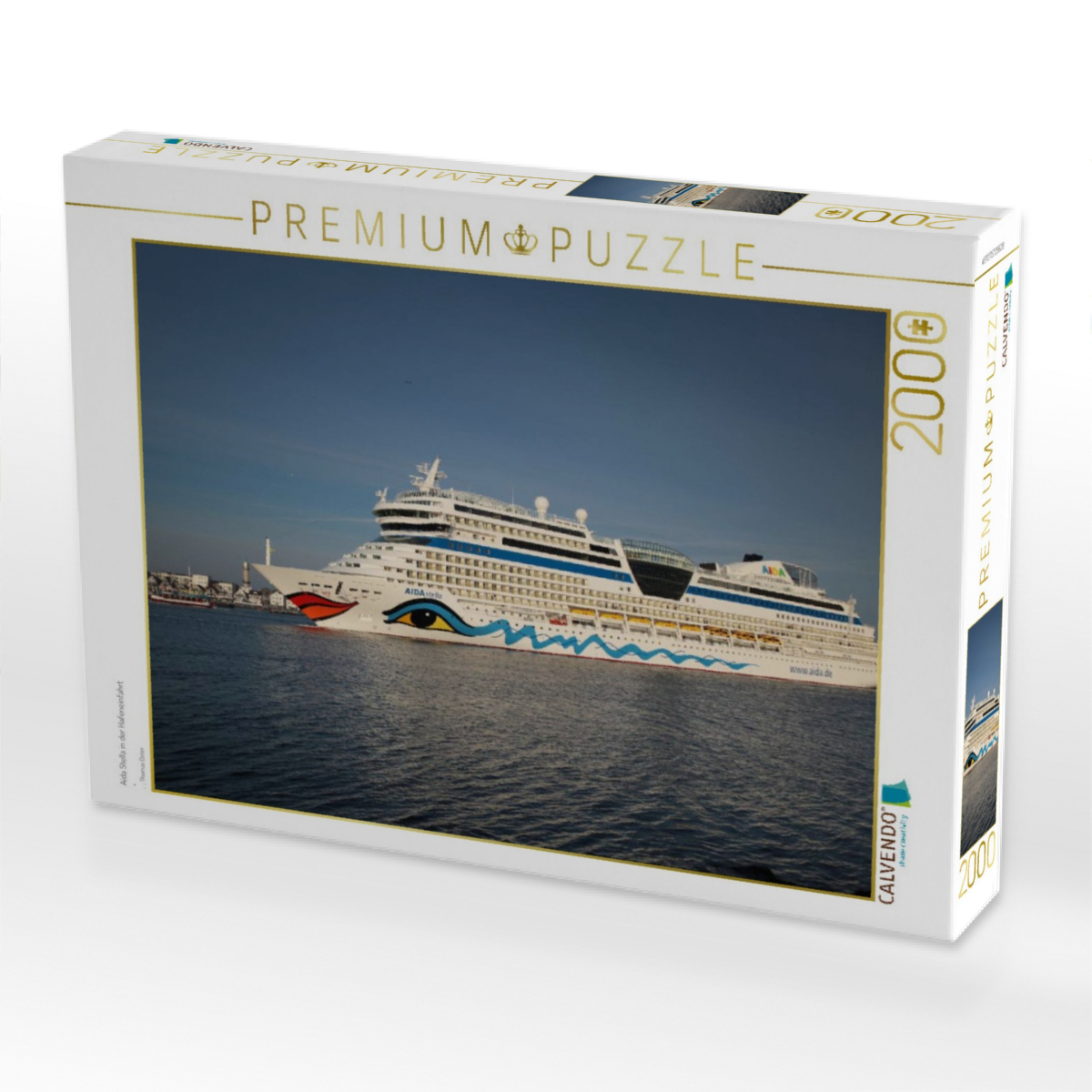 Aida Stella in der Hafeneinfahrt