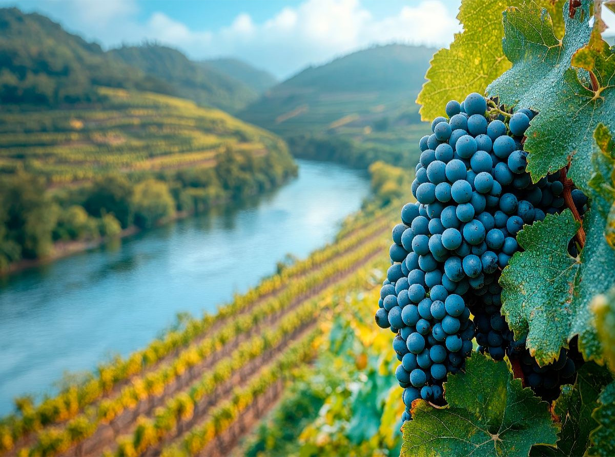Spätsommer im Weinberg