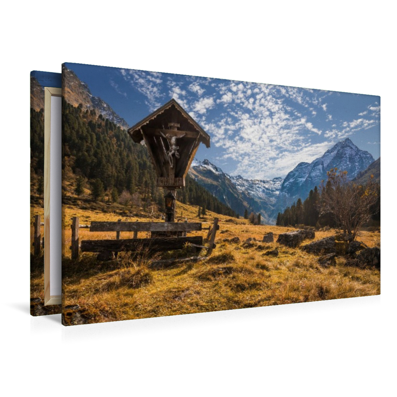 Lüsenstal mit Fernerkogel (3.299 m) in den Stubaier Alpen
