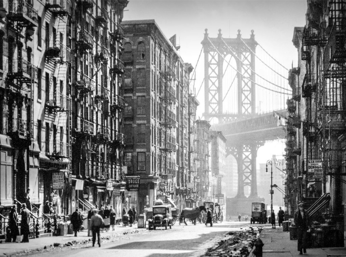 Historic New York: Pike and Henry Streets, Manhattan, 1936