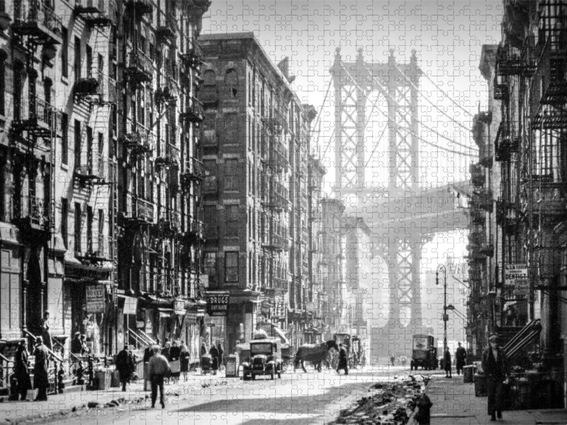 Historic New York: Pike and Henry Streets, Manhattan, 1936