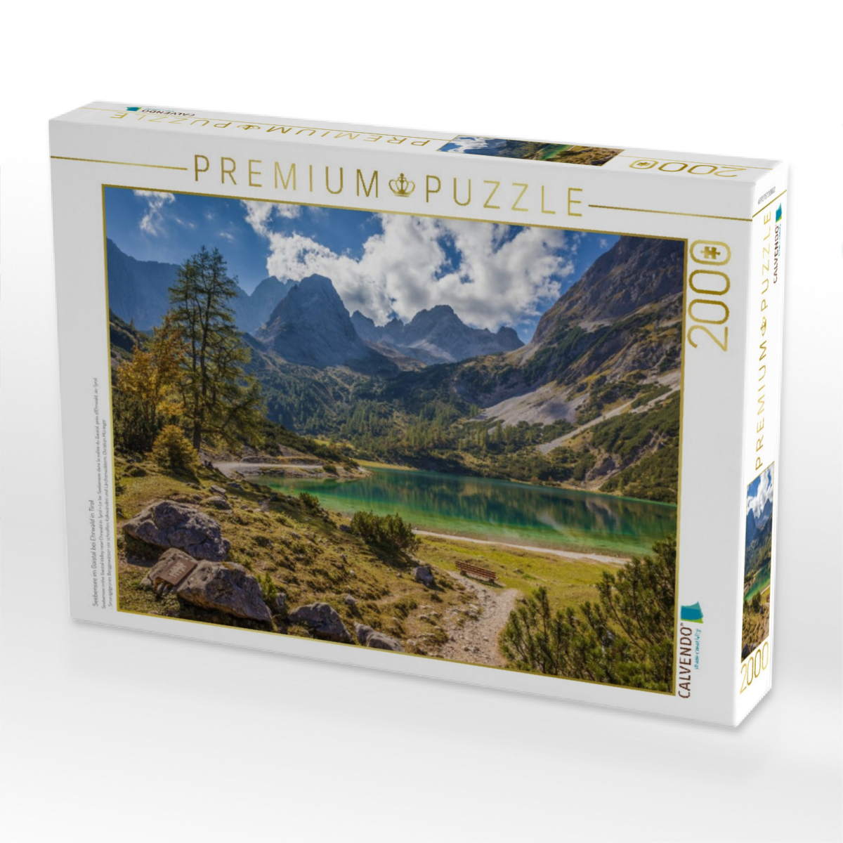 Seebensee im Gaistal bei Ehrwald in Tirol
