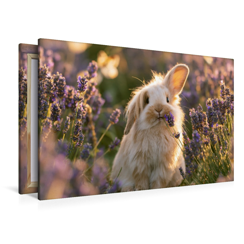 Flauschalarm im Lavendel