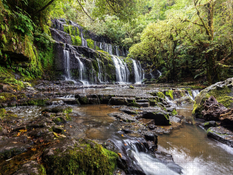 Purakaunui Falls - Neuseeland