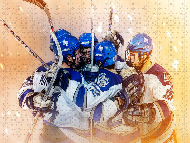 Ein Motiv aus dem Kalender Eishockey - Fight