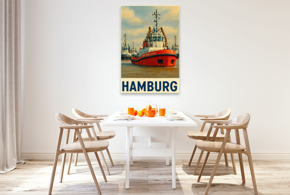 Schlepper im Hafen