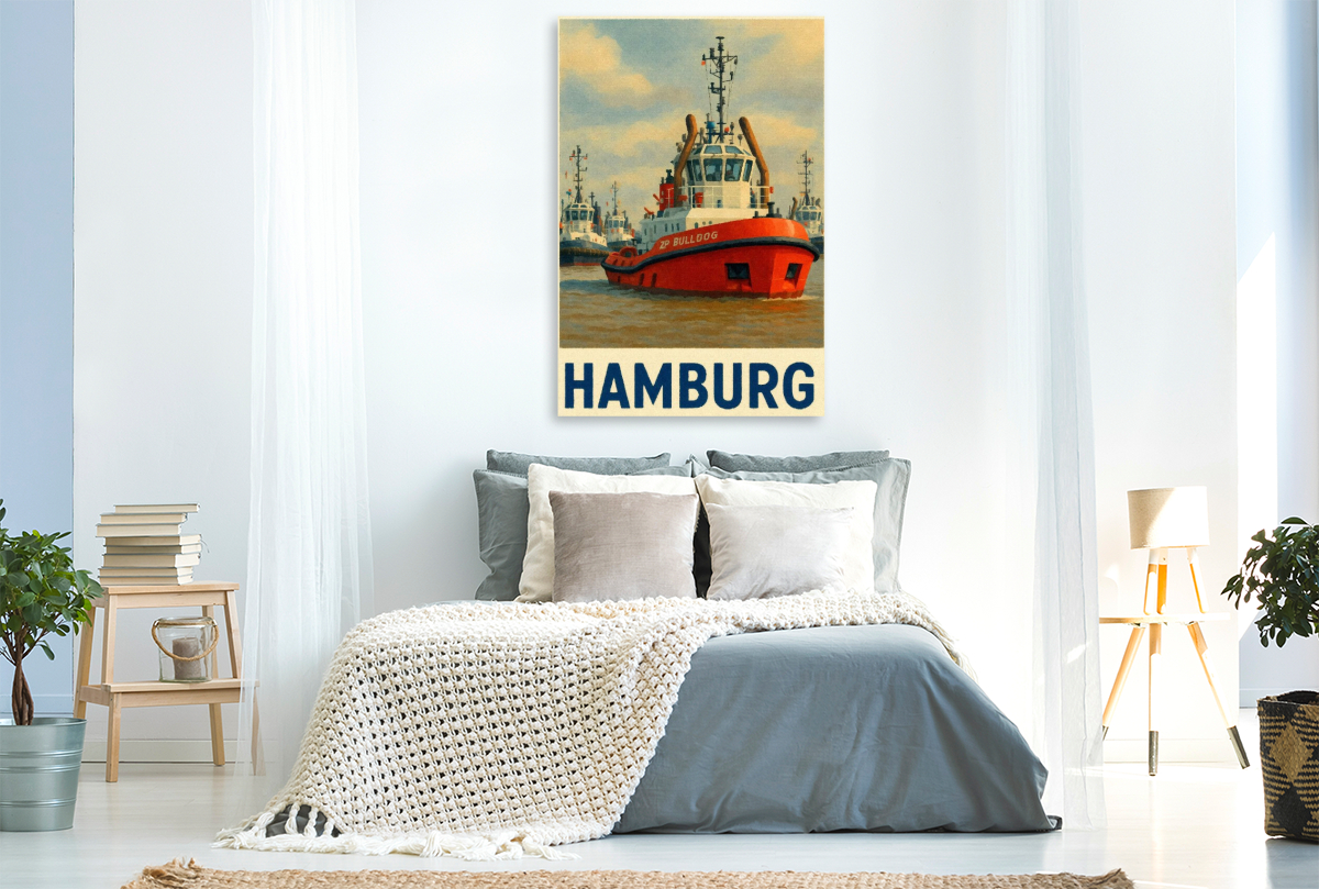Schlepper im Hafen