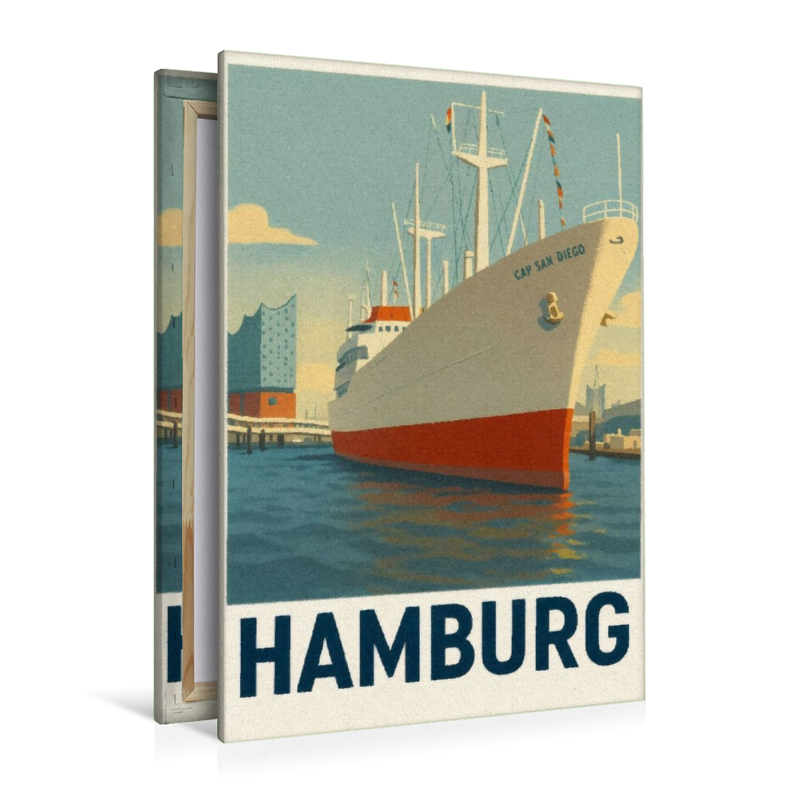 Museumsschiff Cap San Diego im Hafen