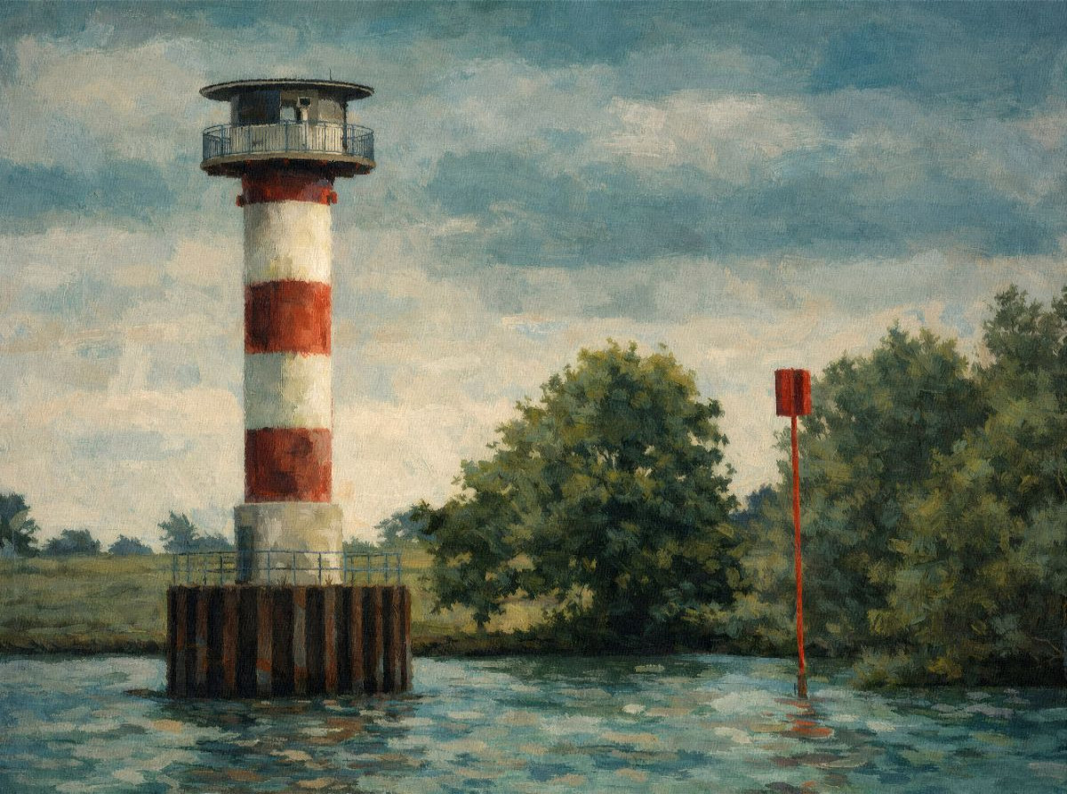 Leuchtturm / Unterfeuer Stadersand