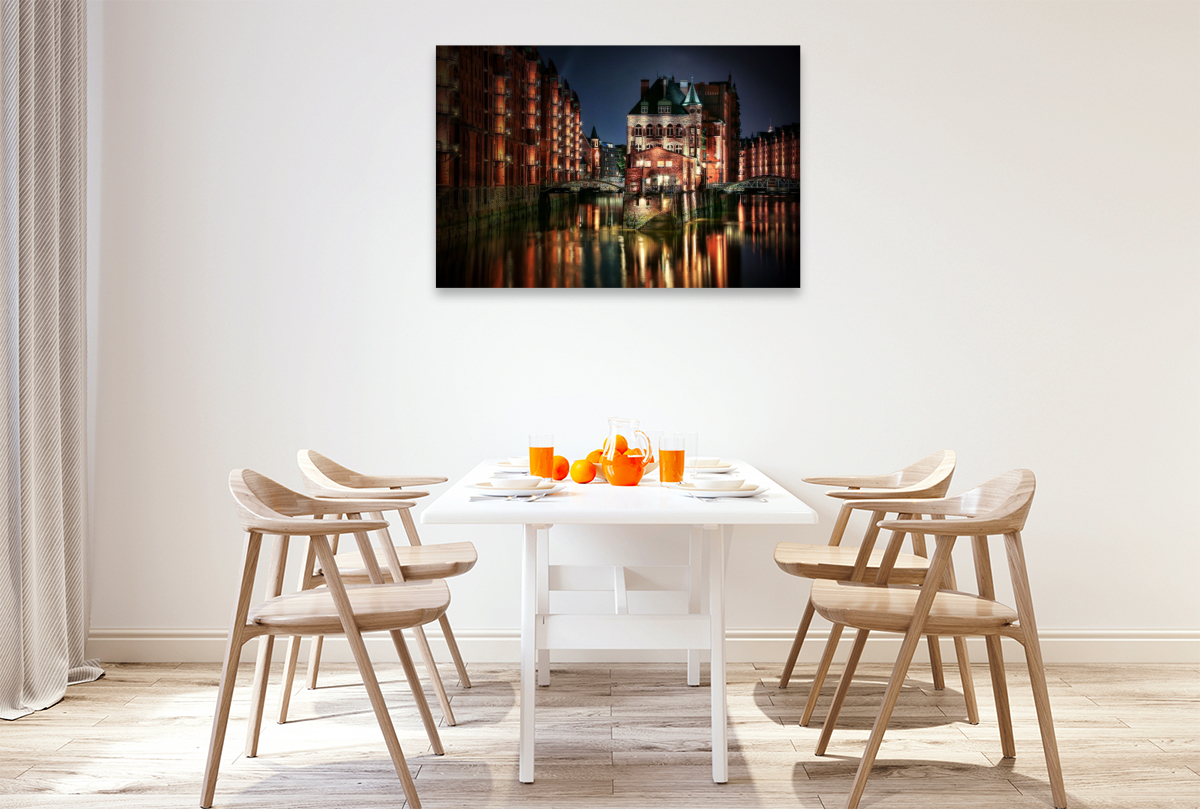 Wasserschloss Hamburg am Wandrahmsfleet