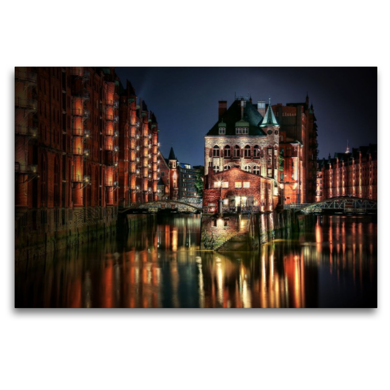 Wasserschloss Hamburg am Wandrahmsfleet