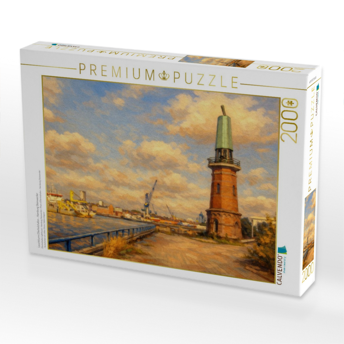 Leuchtturm Ellerholzhafen - Hamburg Steinwerder