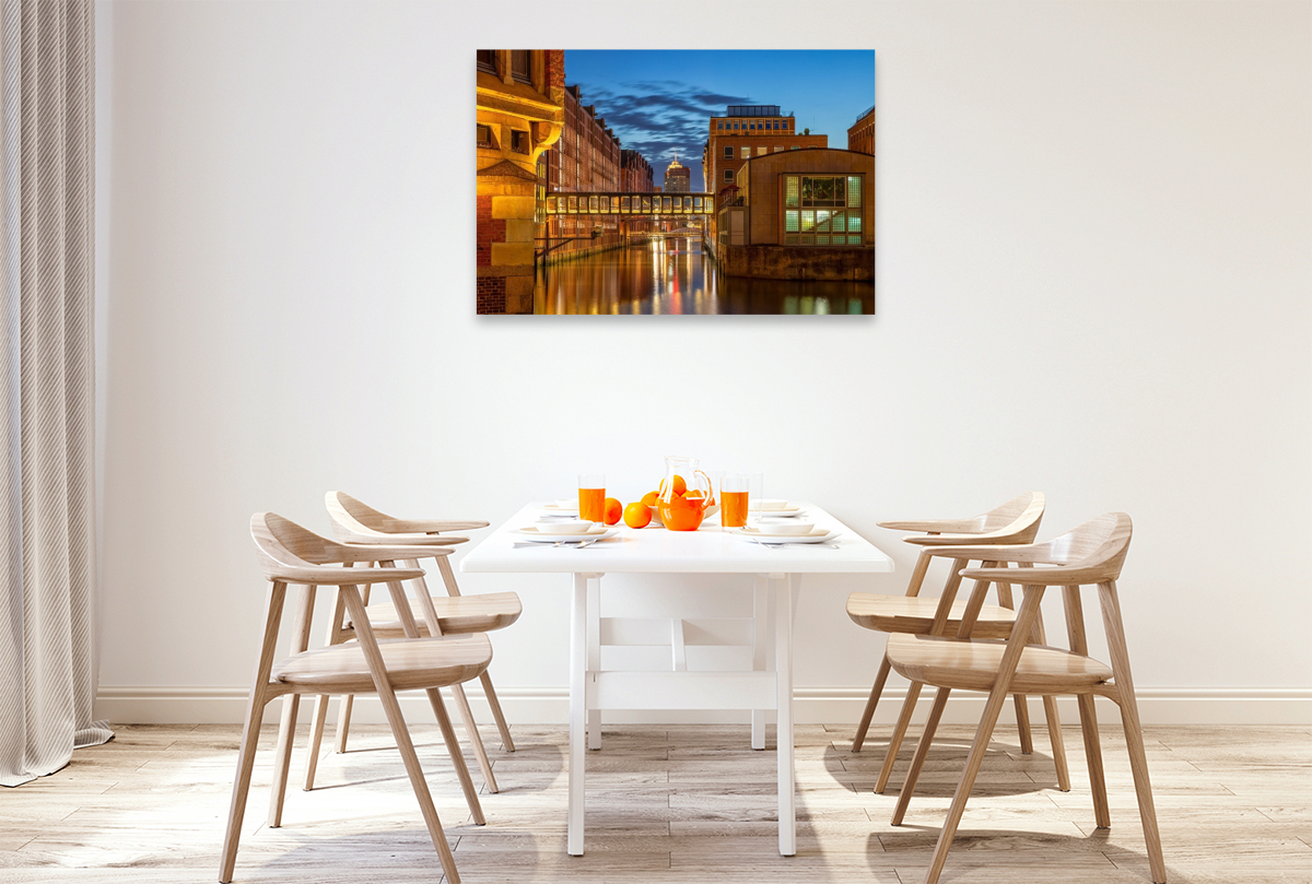 Speicherstadt in Hamburg am Brooksfleet