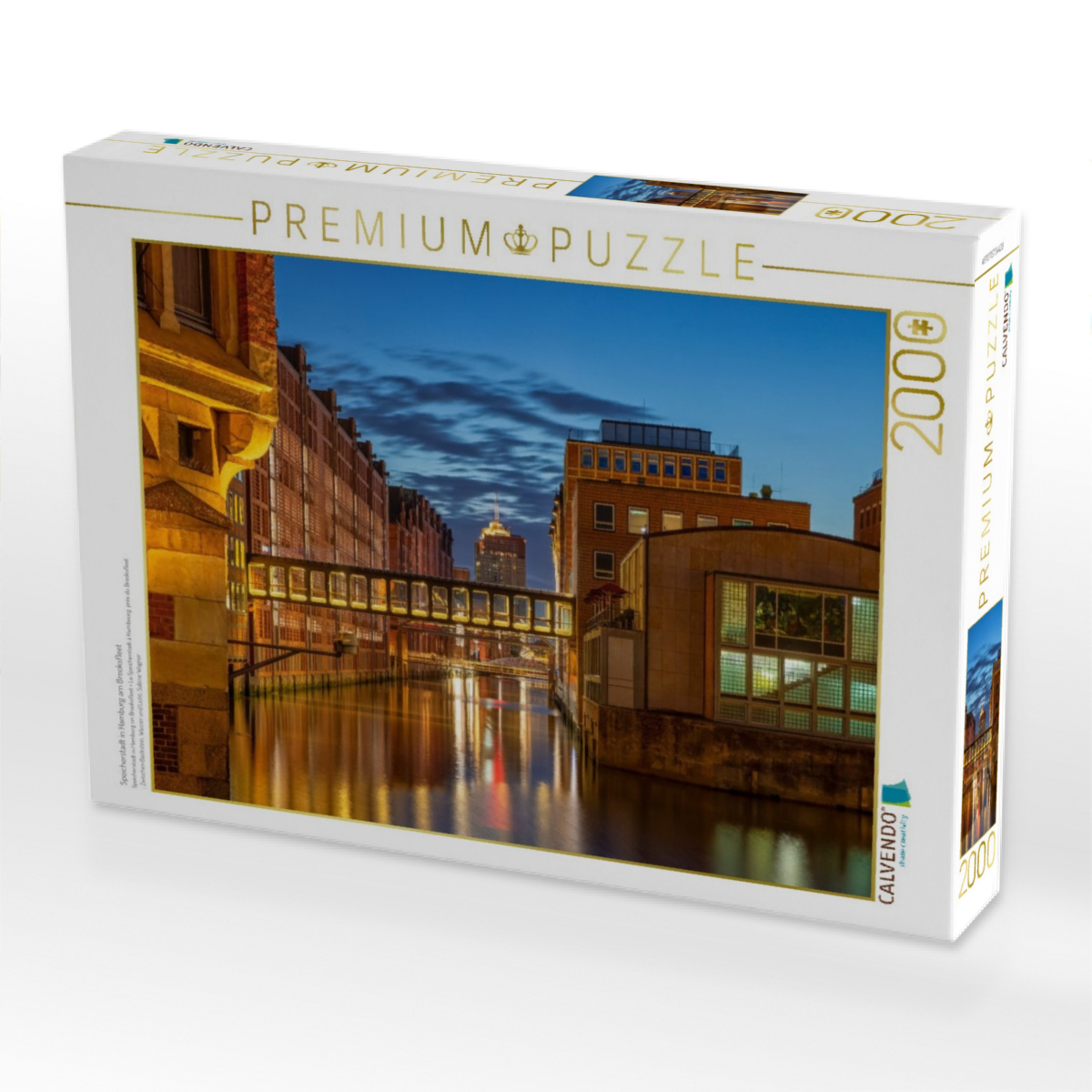 Speicherstadt in Hamburg am Brooksfleet