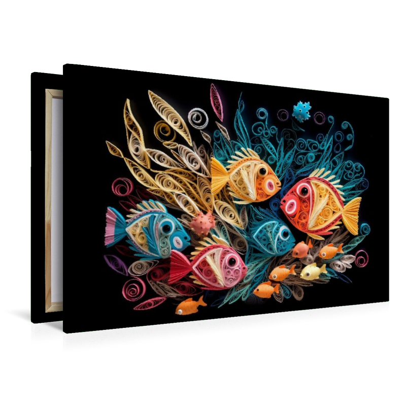 Fische in Quilling Technik