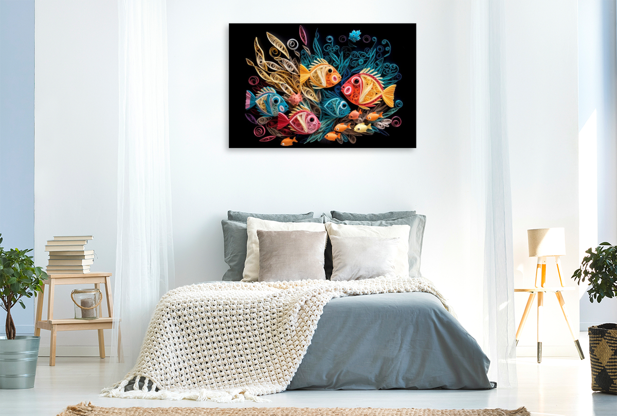 Fische in Quilling Technik