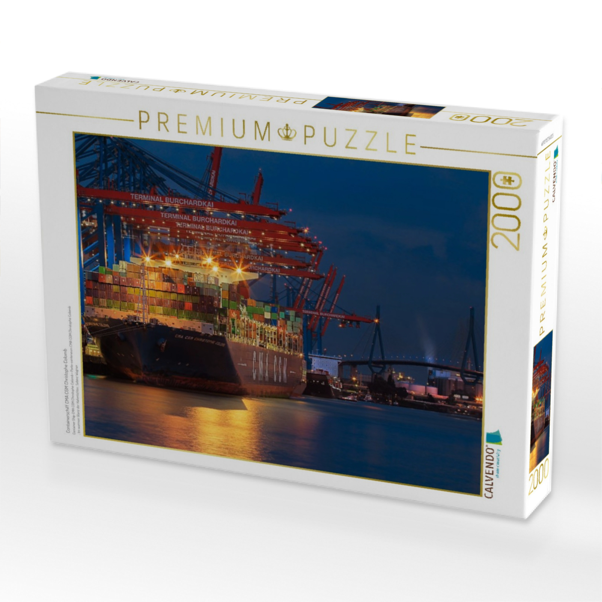 Containerschiff CMA CGM Christophe Colomb