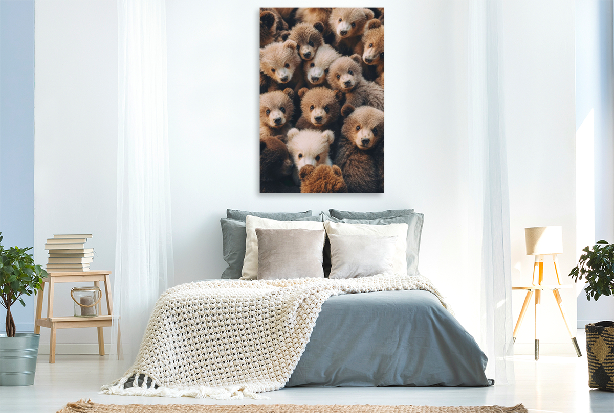 Junge Braunbären zum kuscheln