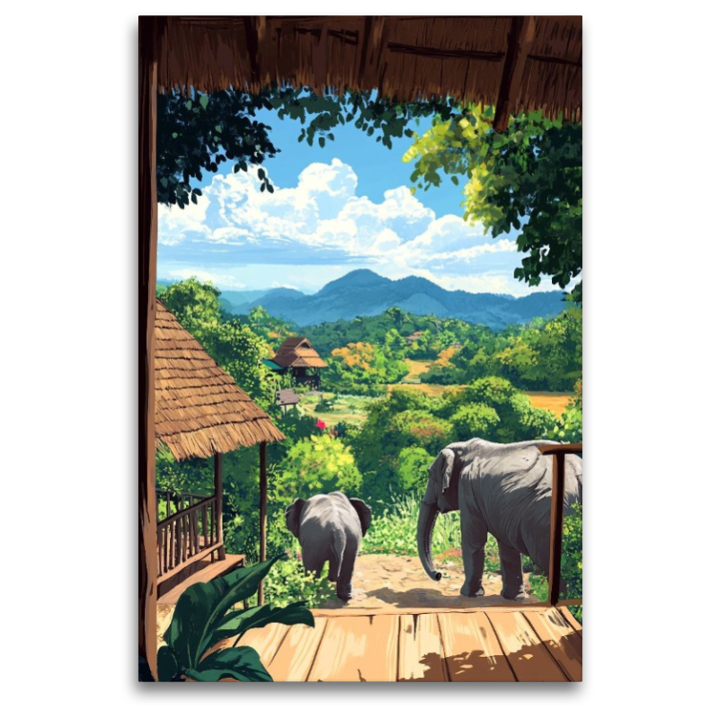 Elephant Nature Park in Chiang Mai - Thailand