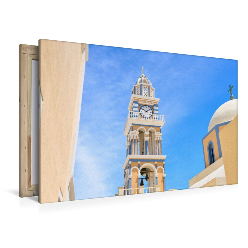 Glockenturm der Kathedrale in Fira