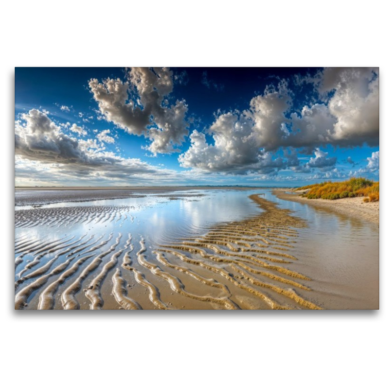 Wattenmeer an der Nordsee