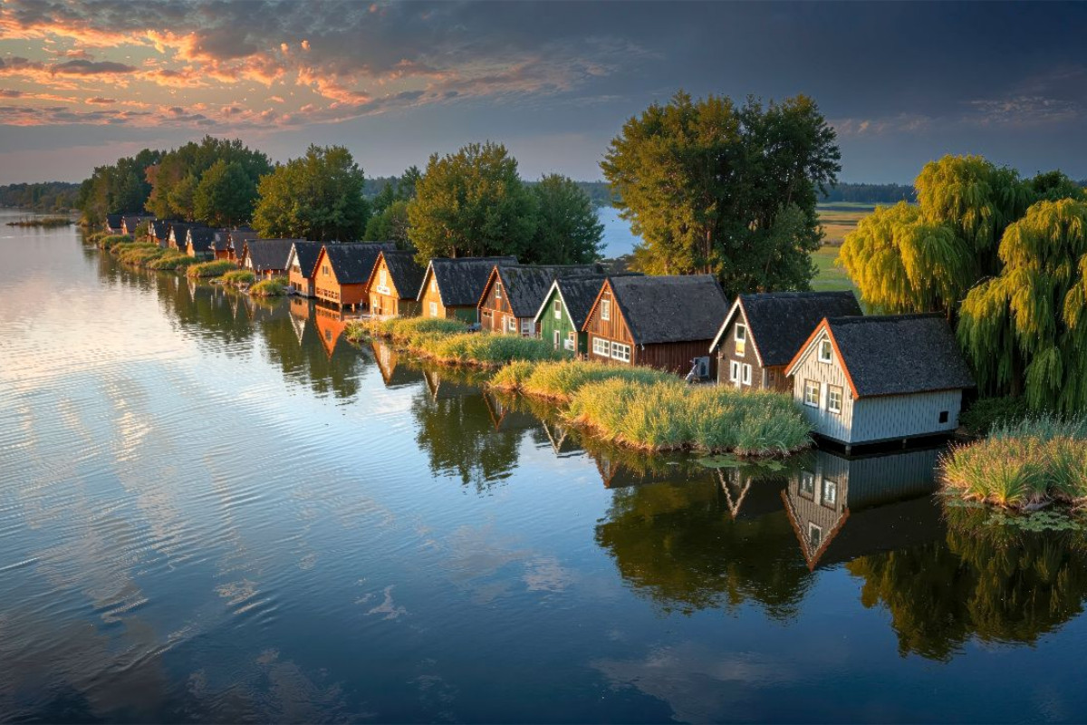 Bootshäuser an der Müritz
