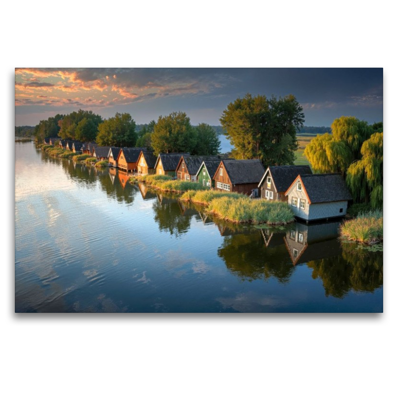Bootshäuser an der Müritz