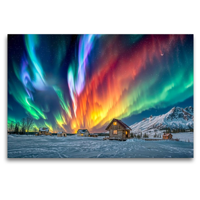 Polarlichter im kanadischen Outback