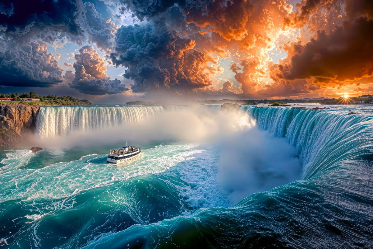 Die kanadischen Niagarafälle