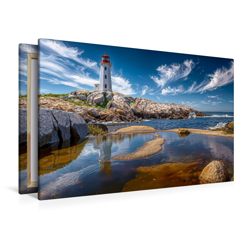 Peggy's Cove, St. Margarets Bay in Nova Scotia
