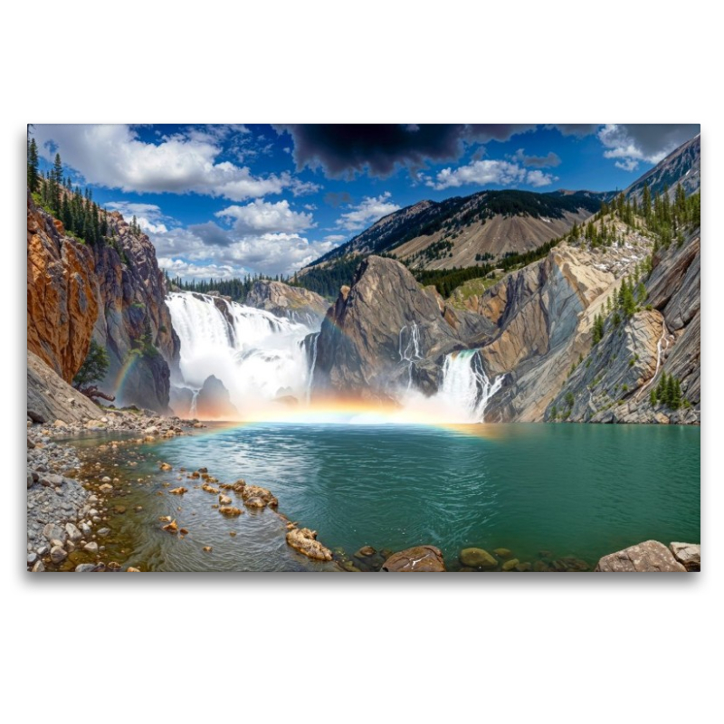 Virginia Falls im Nahanni National Park Reserve