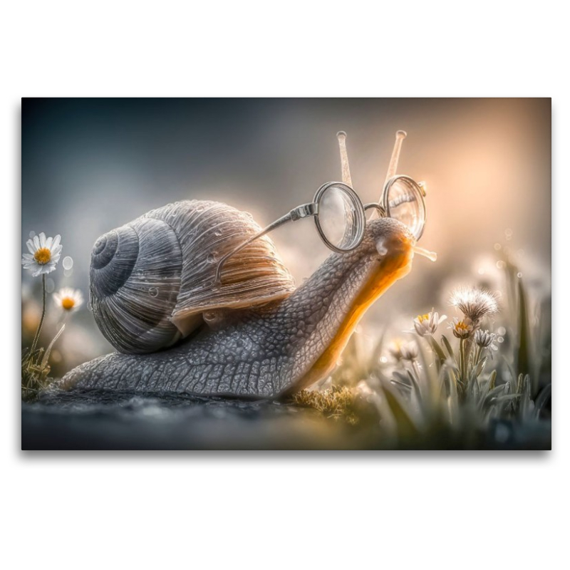 Eine Schnecke