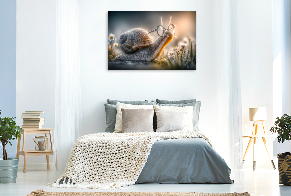 Eine Schnecke
