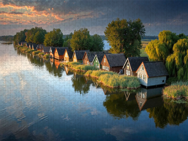 Bootshäuser an der Müritz