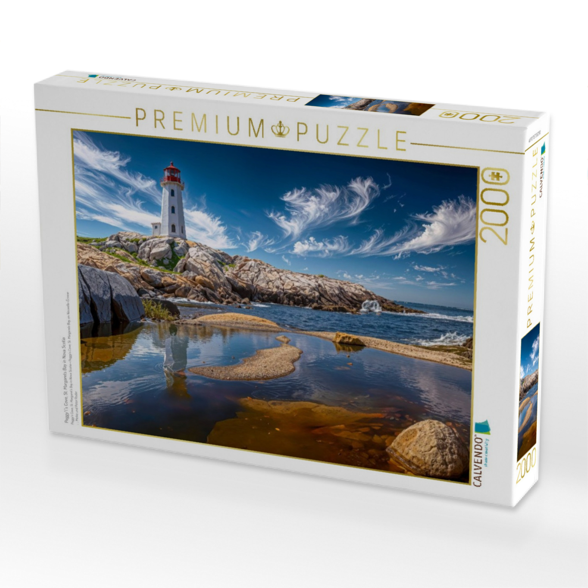 Peggy's Cove, St. Margarets Bay in Nova Scotia